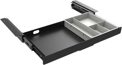Under Desk Slide Out Pencil Drawer Storage Organizer 15" Wide