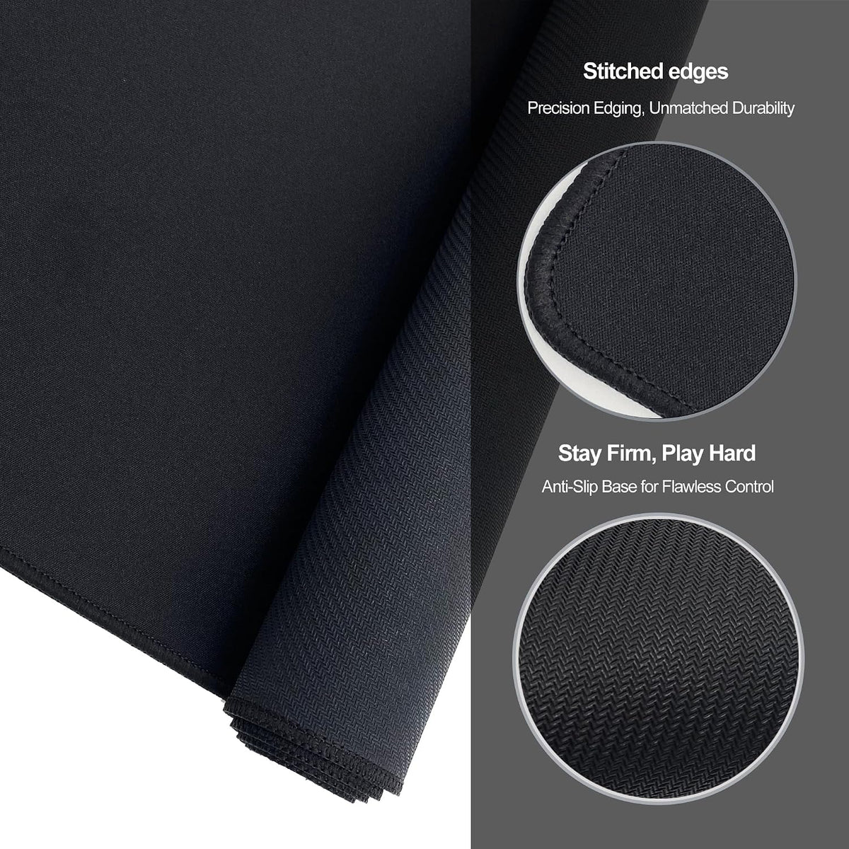 XXL Professional Large Mouse Pad & Computer Game Mouse Mat (35.4x15.7x0.1IN, Map) (90 * 40 Map)
