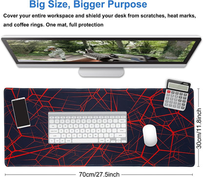 XXL Professional Large Mouse Pad & Computer Game Mouse Mat (35.4x15.7x0.1IN, Map) (90 * 40 Map)