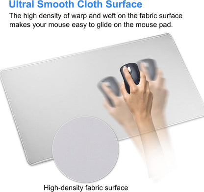 XXL Professional Large Mouse Pad & Computer Game Mouse Mat (35.4x15.7x0.1IN, Map) (90 * 40 Map)