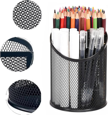 2 Pack Pencil Holder Pen Cup for Desk Round Pen Organizer