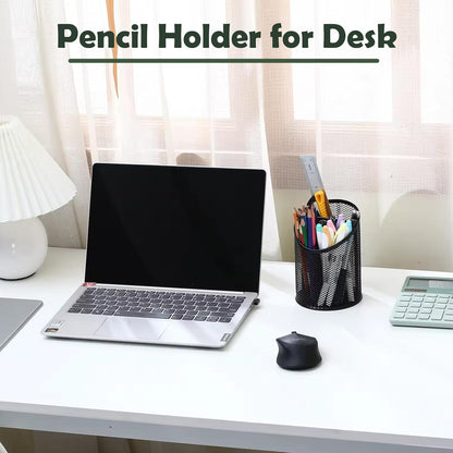 2 Pack Pencil Holder Pen Cup for Desk Round Pen Organizer