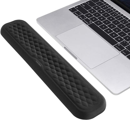 Mouse Wrist Rest Pad, Memory Foam Hand Rest Support Padded for Office, Computer, Laptop, Typing and Wrist Pain Relief and Repair (5.91 inch, Black)