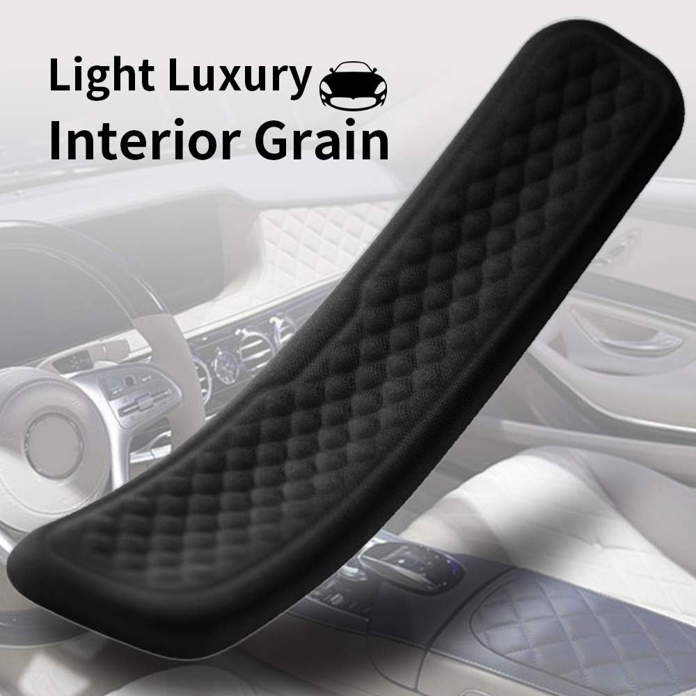 Mouse Wrist Rest Pad, Memory Foam Hand Rest Support Padded for Office, Computer, Laptop, Typing and Wrist Pain Relief and Repair (5.91 inch, Black)