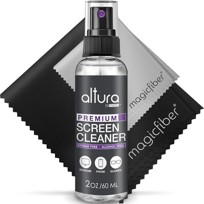 Screen Cleaner Spray Kit for Car, Laptop, Computer & MacBook