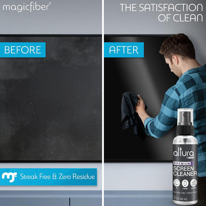 Screen Cleaner Spray Kit for Car, Laptop, Computer & MacBook