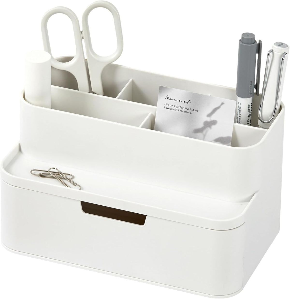 Portable Desk Organizer, Blue, Made in Korea