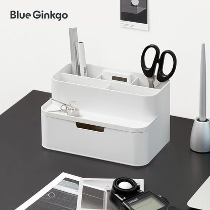 Portable Desk Organizer, Blue, Made in Korea