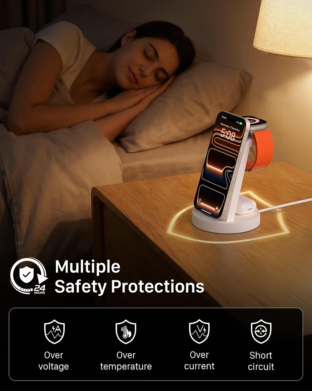 Anlmz 3 in 1 Charging Station - for Apple Multiple Devices