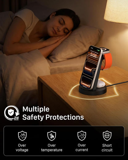Anlmz 3 in 1 Charging Station - for Apple Multiple Devices