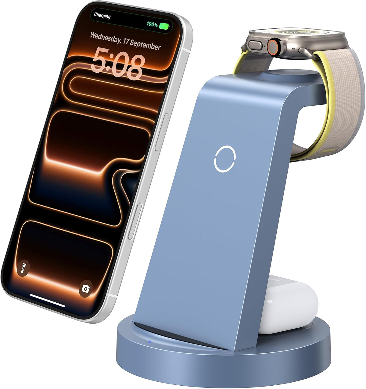 Anlmz 3 in 1 Charging Station - for Apple Multiple Devices