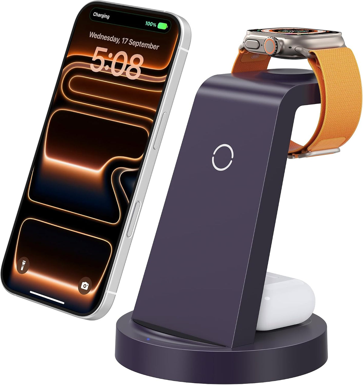 Anlmz 3 in 1 Charging Station - for Apple Multiple Devices