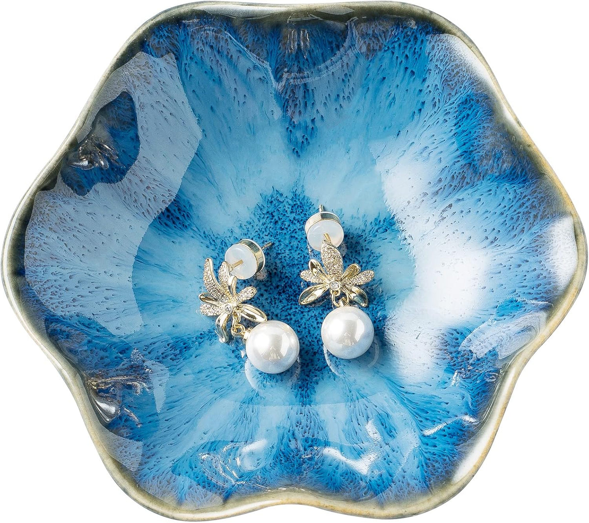 Jewelry Dish Tray, Ring Dish, Ceramic Trinket Tray, Key Bowl