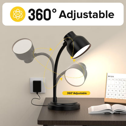 LED Desk Lamp with 96 LEDs,High lumens Table lamp