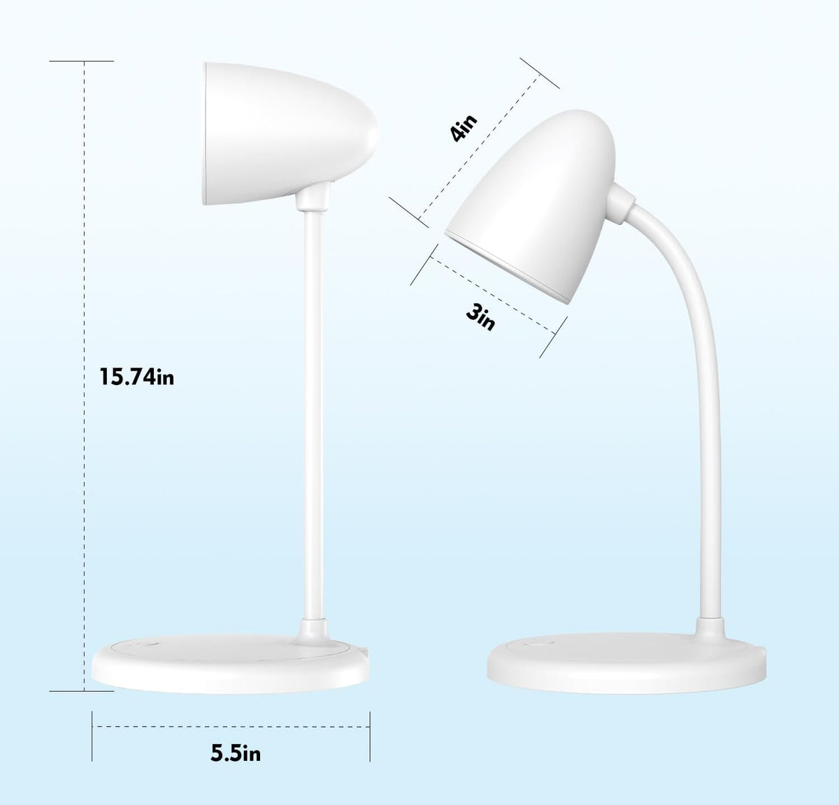 LED Desk Lamp with 96 LEDs,High lumens Table lamp