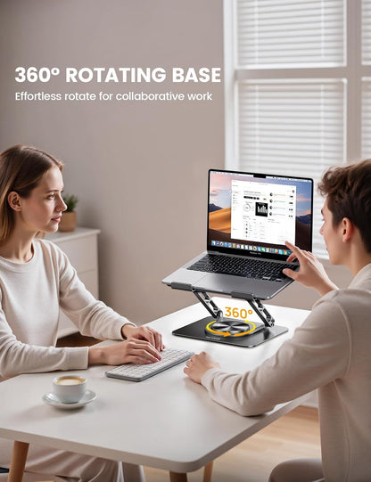 Aluminum Laptop Stand for Desk for MacBook Neo Air Pro 10-17.3''