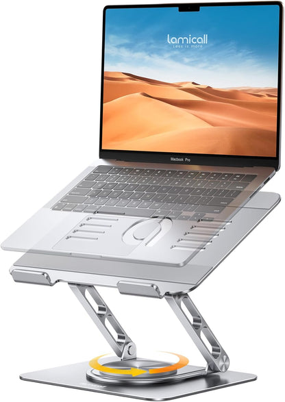 Aluminum Laptop Stand for Desk for MacBook Neo Air Pro 10-17.3''
