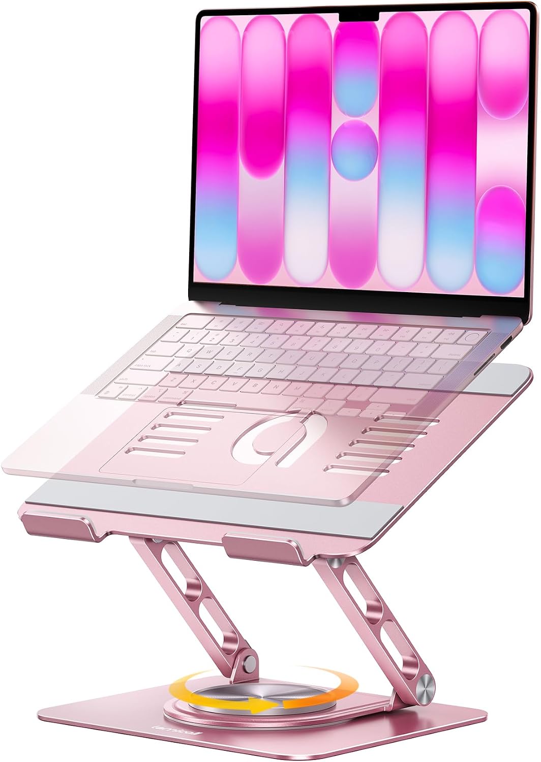 Aluminum Laptop Stand for Desk for MacBook Neo Air Pro 10-17.3''