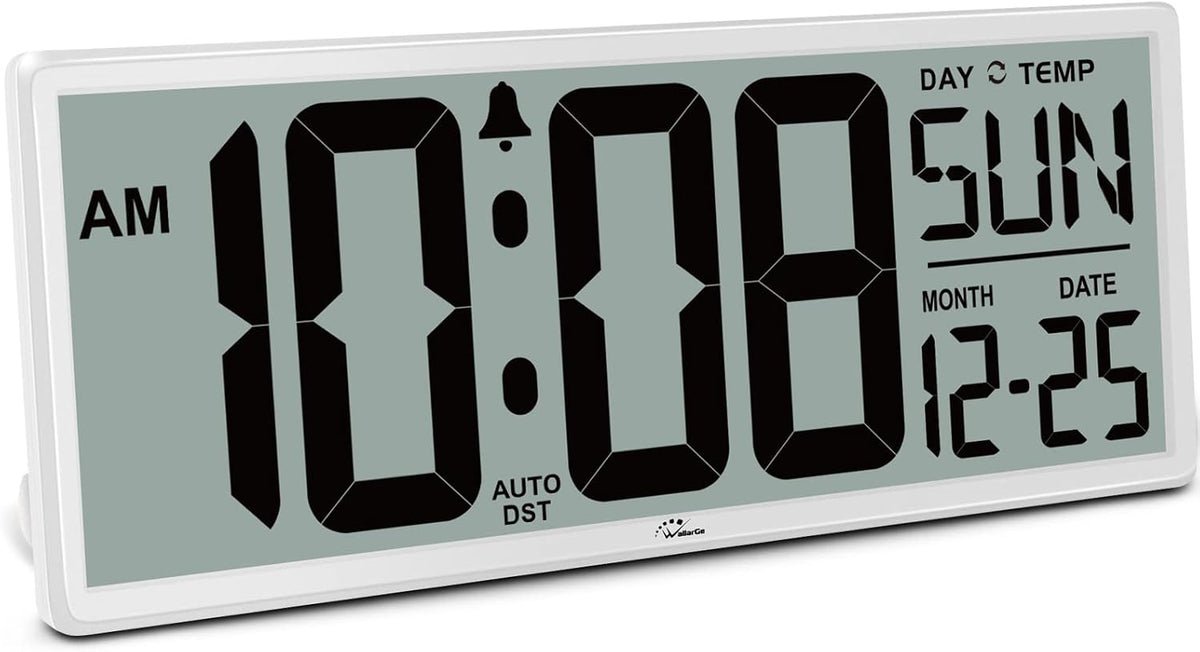 14.5'' Large Digital Wall Clock Battery Operated
