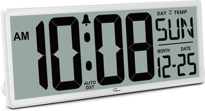 14.5'' Large Digital Wall Clock Battery Operated