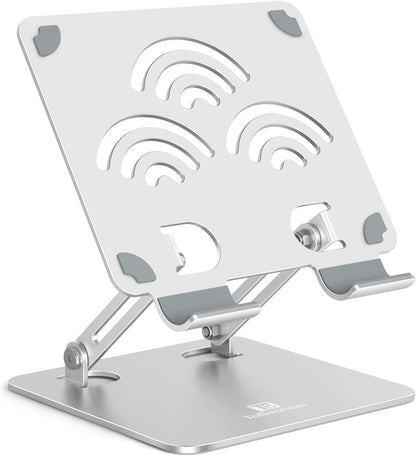 Tablet Stand for Desk, Fits All 4"-12" iPad, Silver, Pro Size