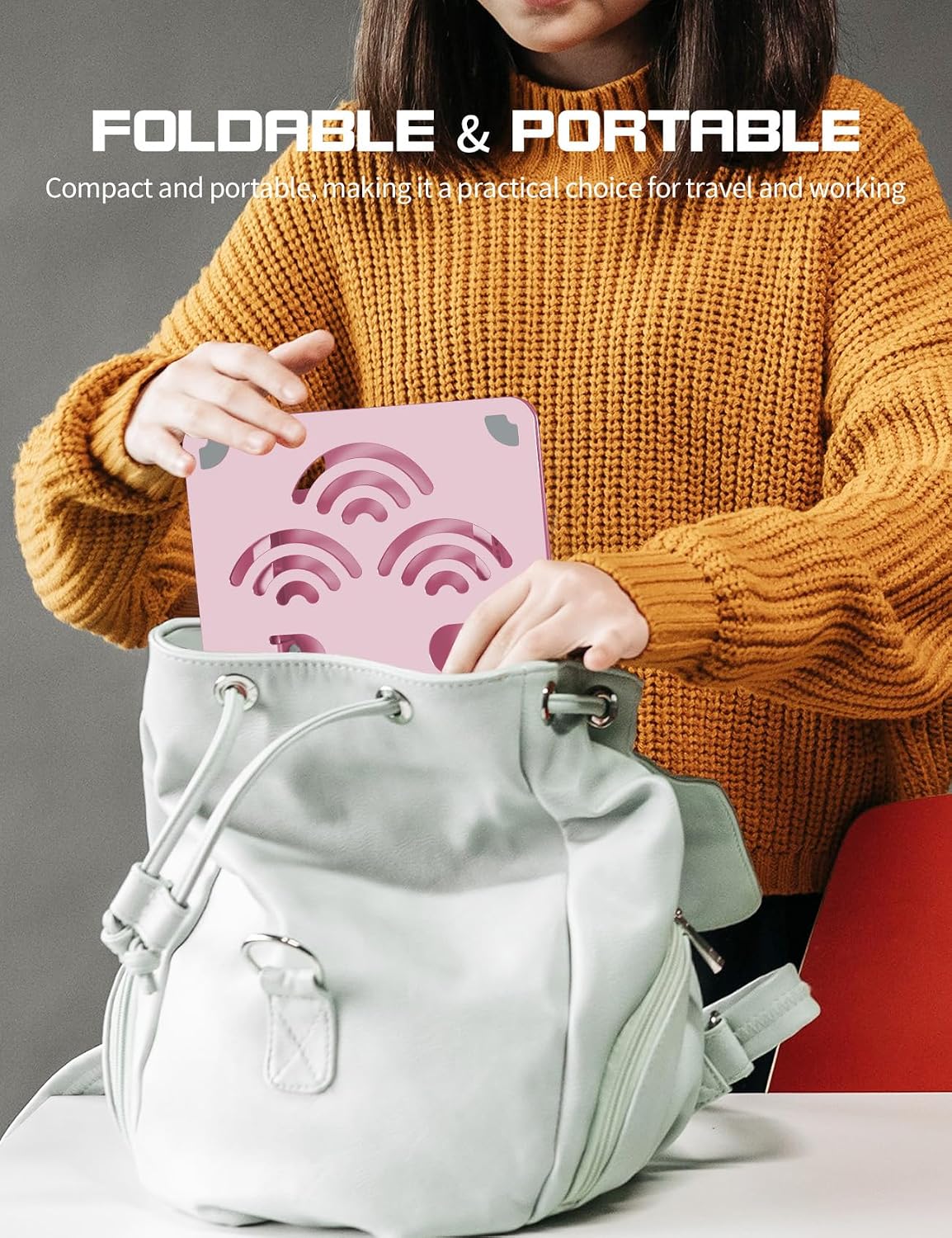 Tablet Stand for Desk, Fits All 4"-12" iPad, Silver, Pro Size