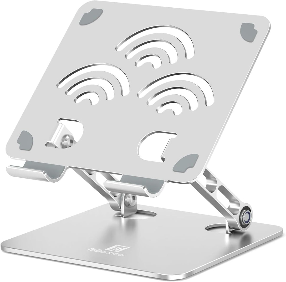 Tablet Stand for Desk, Fits All 4"-12" iPad, Silver, Pro Size