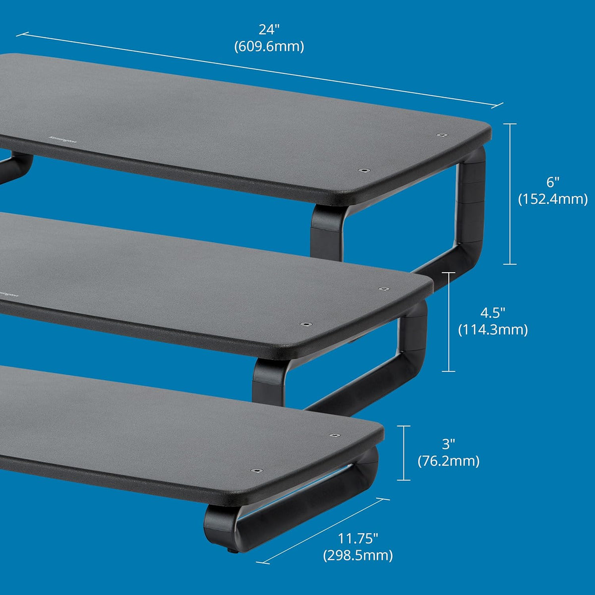SmartFit Extra Wide Monitor Stand (K52797WW) Black