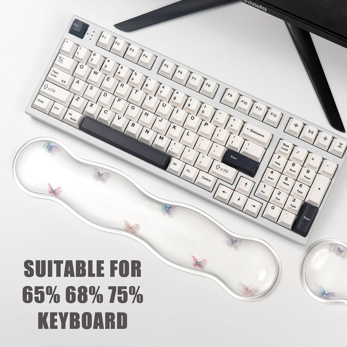 Gel Keyboard and Mouse Wrist Rest Set, Wrist pad for Computer Keyboard