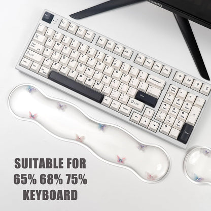 Gel Keyboard and Mouse Wrist Rest Set, Wrist pad for Computer Keyboard