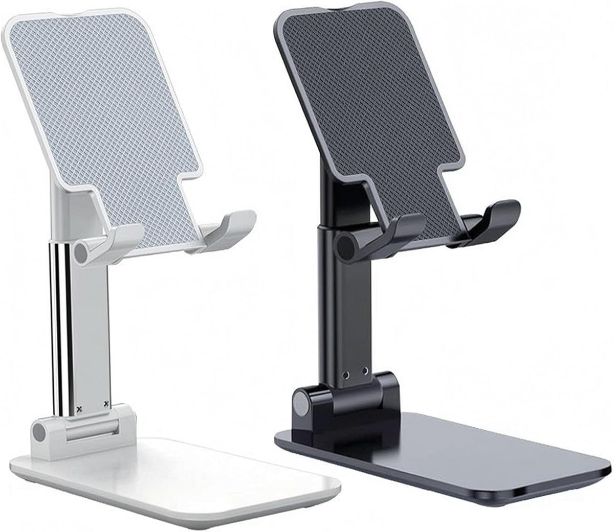 2 Pcs Cell Phone Stand for Desk Adjustable Desktop Phone Holder