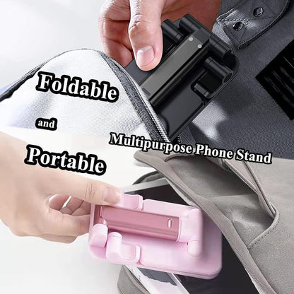 2 Pcs Cell Phone Stand for Desk Adjustable Desktop Phone Holder