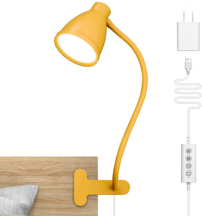 Desk Lamp 5 Color Modes 10 Brightness Dimmer Reading Light Black