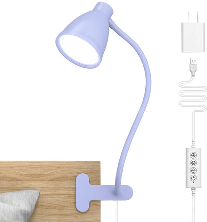 Desk Lamp 5 Color Modes 10 Brightness Dimmer Reading Light Black