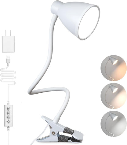Desk Lamp 5 Color Modes 10 Brightness Dimmer Reading Light Black