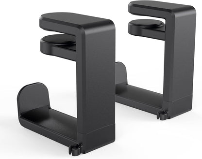 EURPMASK Rotating Headphone Stand,Adjustable Clamp-on Headset Holder Hanger