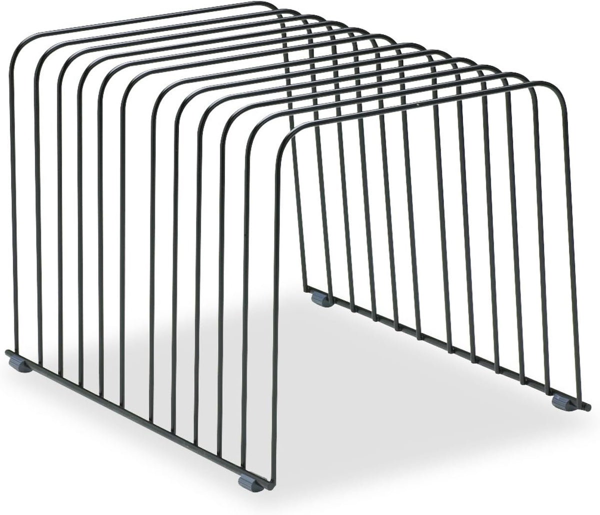 Fellowes 72112 Desktop Organizer, 11 Sections, Wire, 9" x 11-3/8" x 8", Black