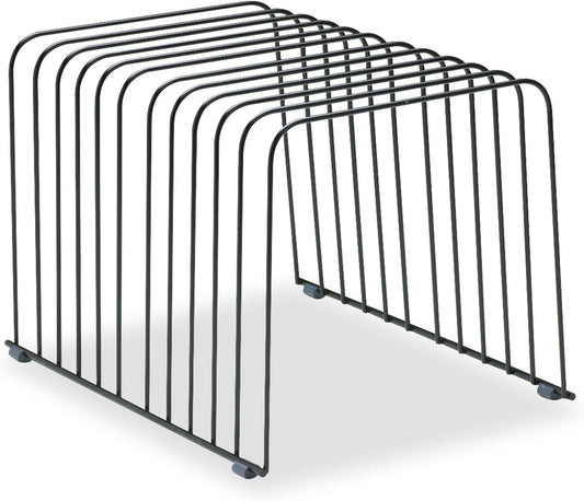 Fellowes 72112 Desktop Organizer, 11 Sections, Wire, 9" x 11-3/8" x 8", Black
