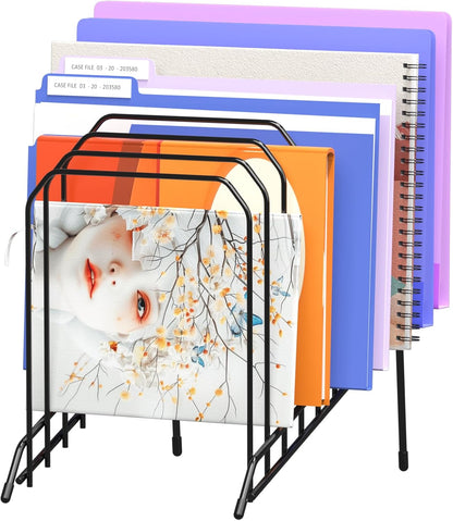 Incline Desk Magazine Folder Holder File Organizer with 8-Section