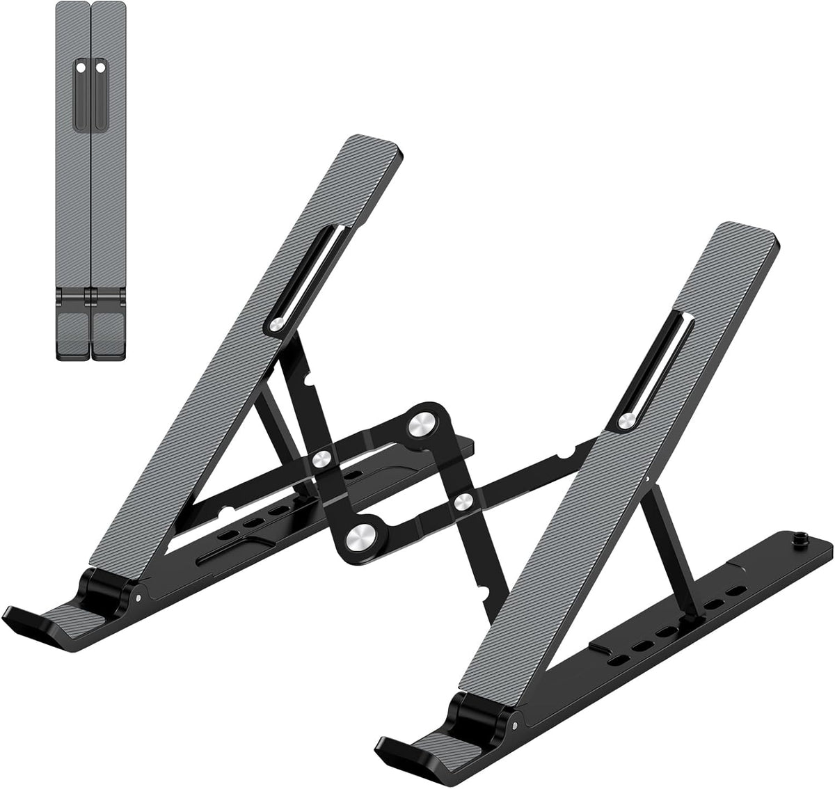 Adjustable Laptop Stand, Portable Laptop Riser for Desk