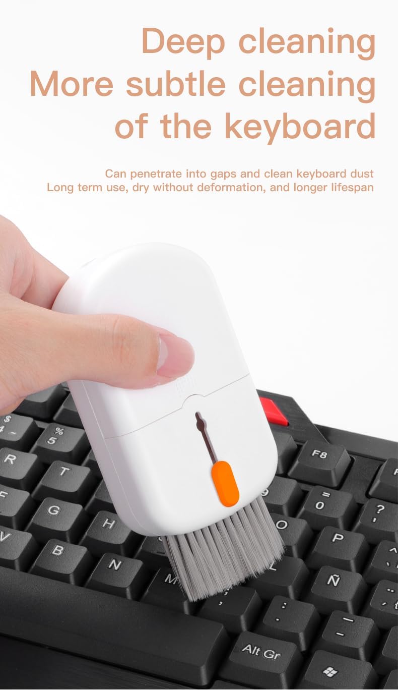 10-in-1 Electronics Cleaning Kit for Keyboard, Laptop, Phone & Earbuds