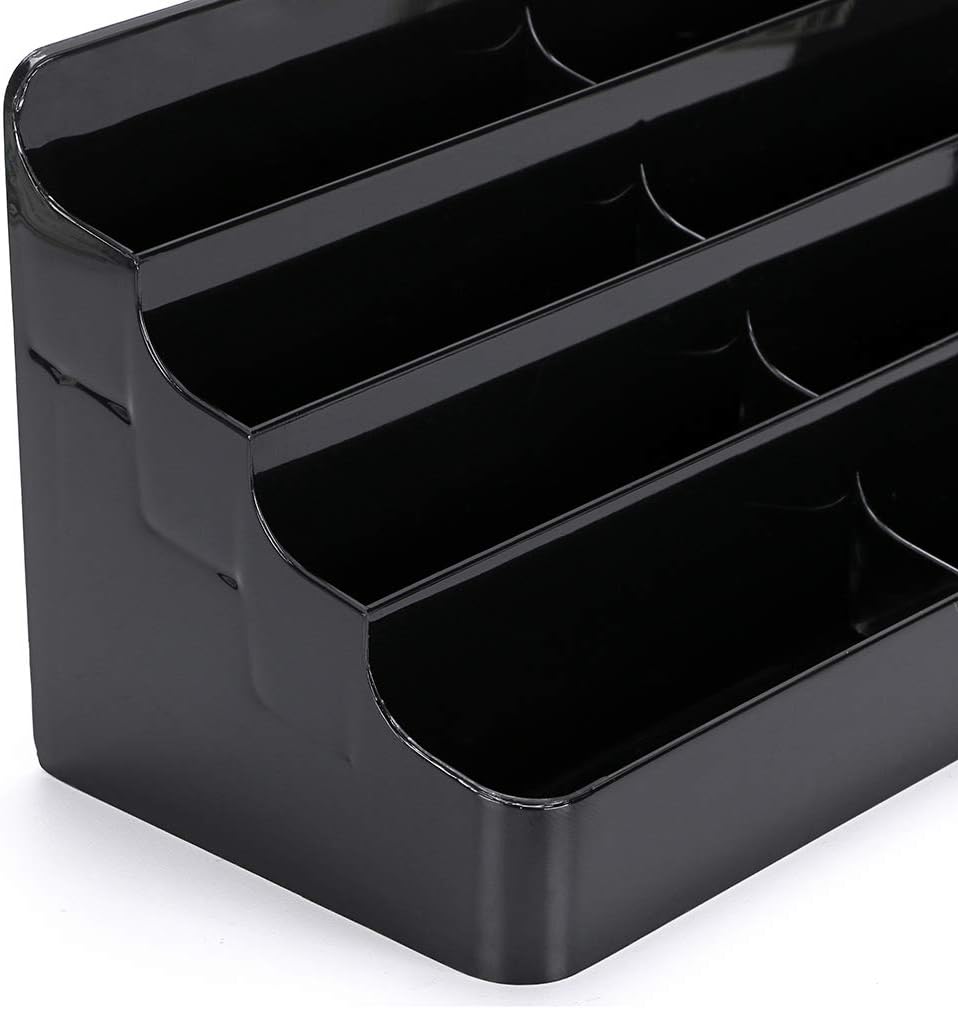 2-Pack Acrylic Business Card Holder Card for Desk, 8 Pockets
