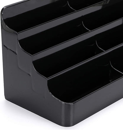 2-Pack Acrylic Business Card Holder Card for Desk, 8 Pockets