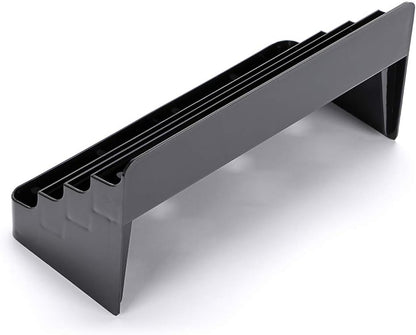 2-Pack Acrylic Business Card Holder Card for Desk, 8 Pockets
