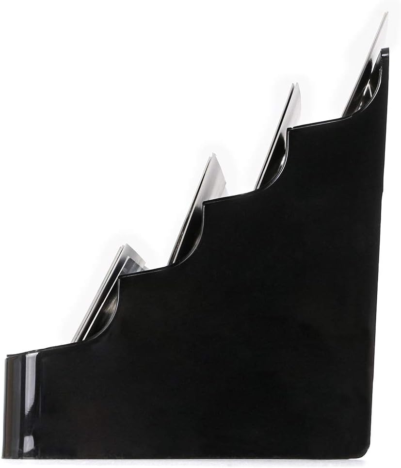 2-Pack Acrylic Business Card Holder Card for Desk, 8 Pockets
