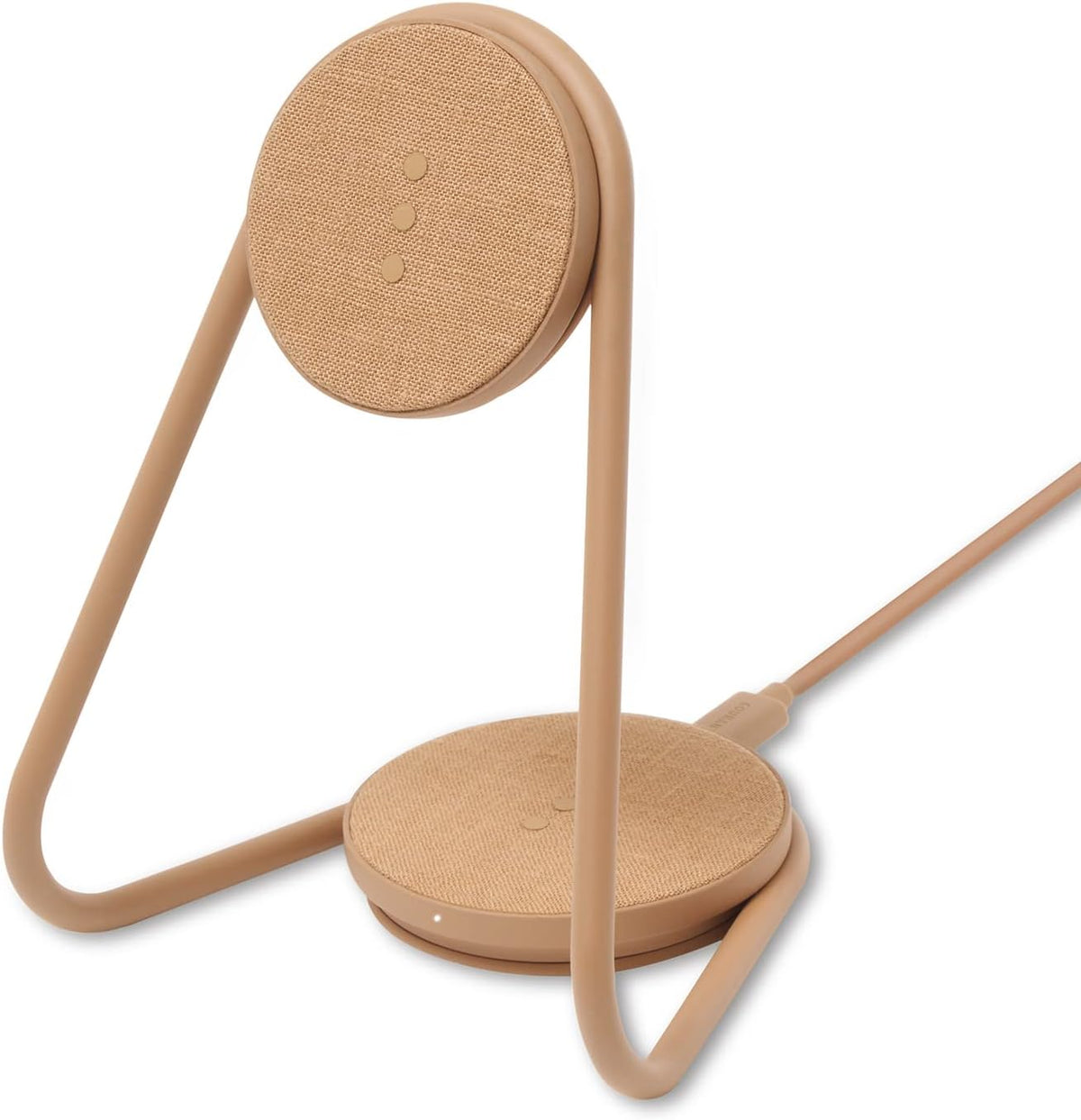 W&P MAG:2 Wireless Charging Stand - Belgian Linen, 2 in 1 Multi-Device Charger - Magnetic Stand for MagSafe iPhones 16, 15, 14, 13, 12 with Charging Base for AirPod Cases, (Forest)