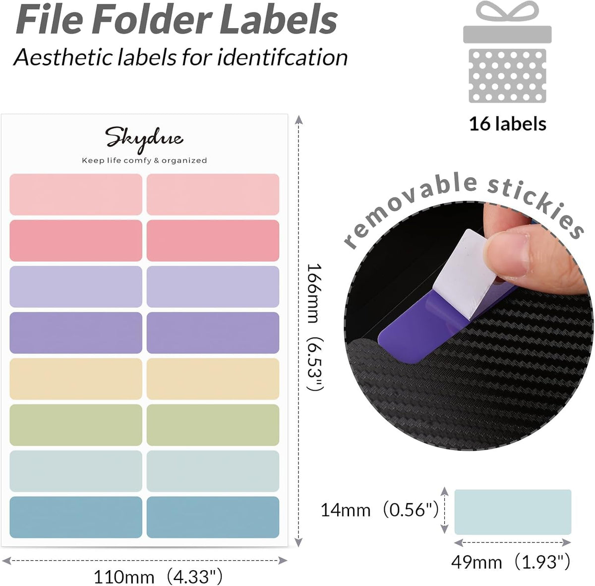 Accordion File Organizer, Expanding File Folder with 7 Pockets, Portable Receipt Paper Bill Document Organizer, Letter/A4 Size Filing Folder School Office Supplies, Black