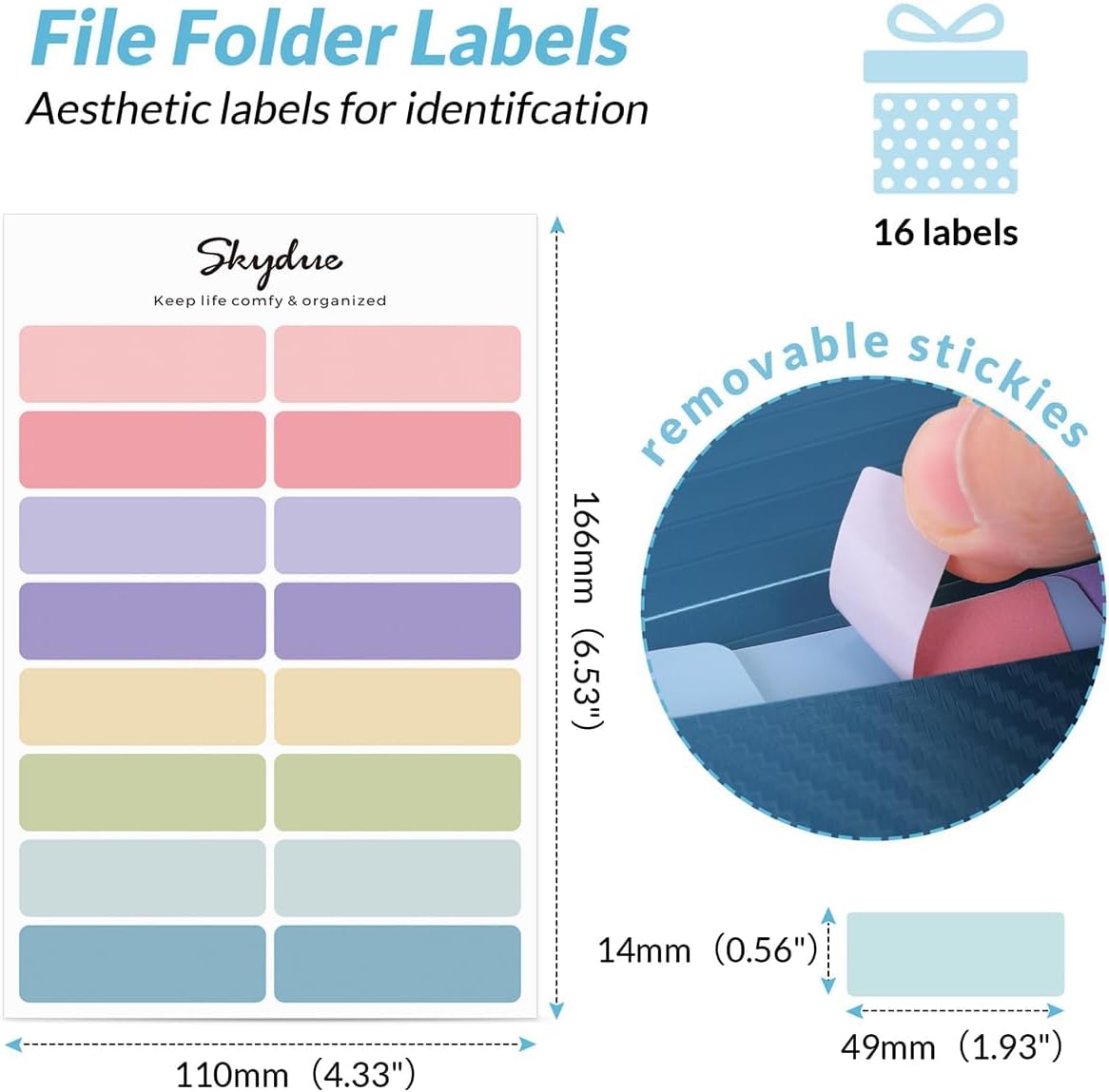 Accordion File Organizer, Expanding File Folder with 7 Pockets, Portable Receipt Paper Bill Document Organizer, Letter/A4 Size Filing Folder School Office Supplies, Black