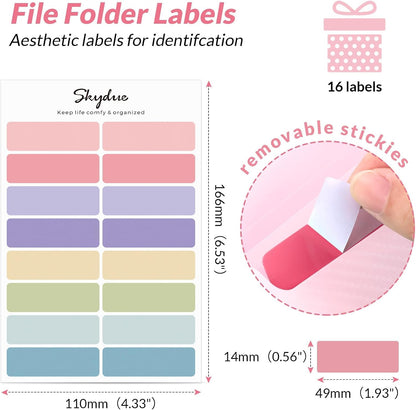 Accordion File Organizer, Expanding File Folder with 7 Pockets, Portable Receipt Paper Bill Document Organizer, Letter/A4 Size Filing Folder School Office Supplies, Black