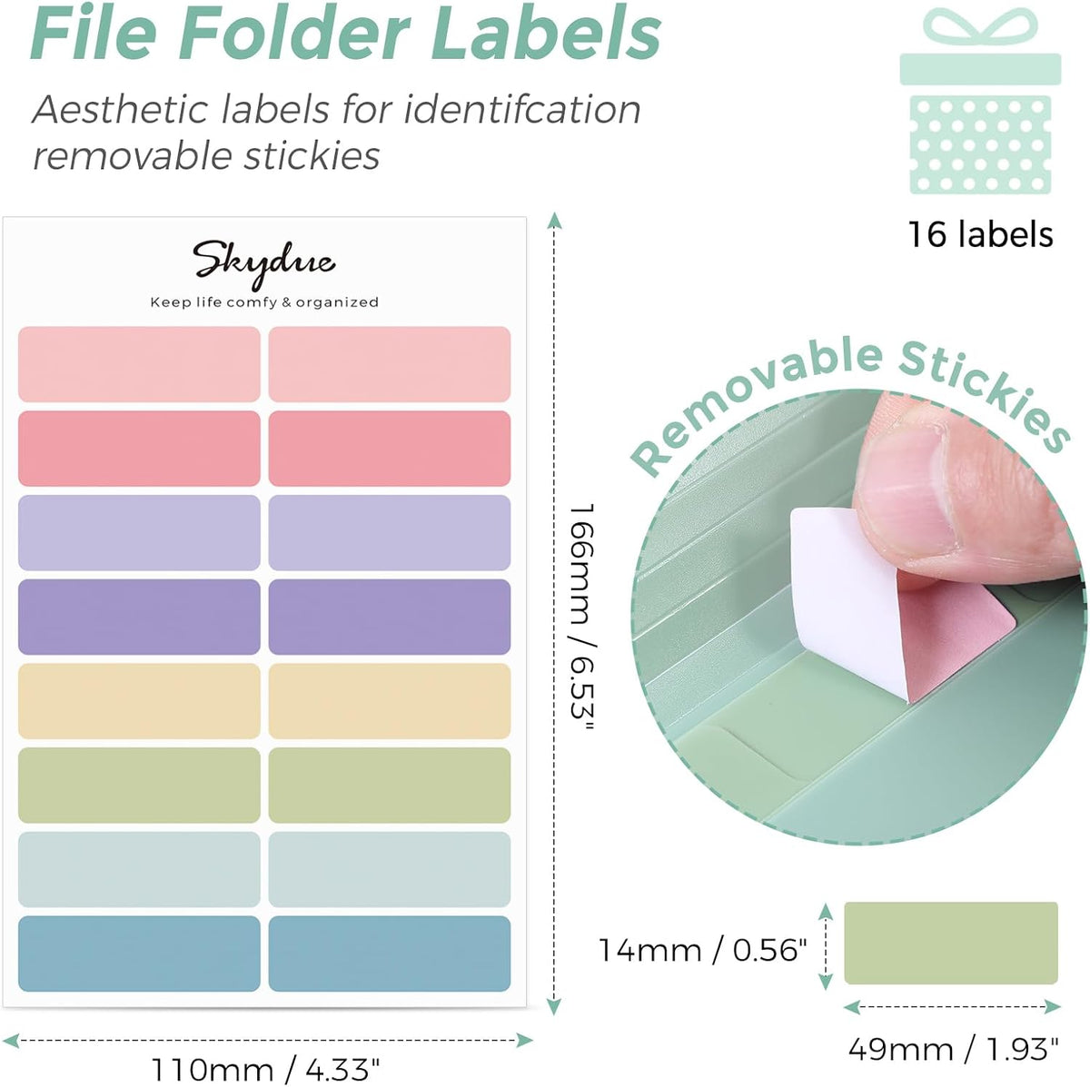 Accordion File Organizer, Expanding File Folder with 7 Pockets, Portable Receipt Paper Bill Document Organizer, Letter/A4 Size Filing Folder School Office Supplies, Black